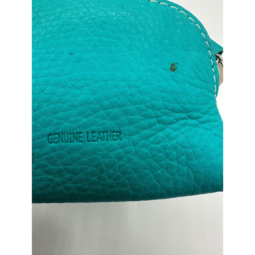 Fossil Dragonfly Mini Coin Purse Womens OS Turquoise NWT Leather Bug Me - Picture 5 of 10